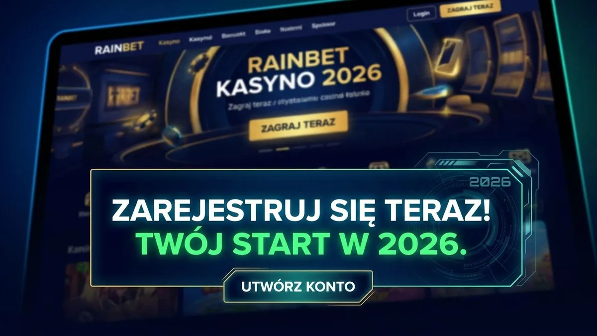 Rejestracja z bonusem w Rainbet